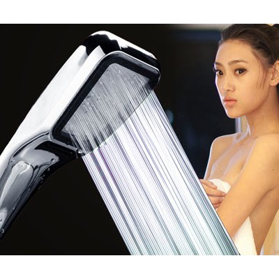 Vòi sen tăng áp lực nước dạng vuông