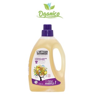 Nước giặt sinh học đậm đặc oải hương Artisan Savonnier 1,5L