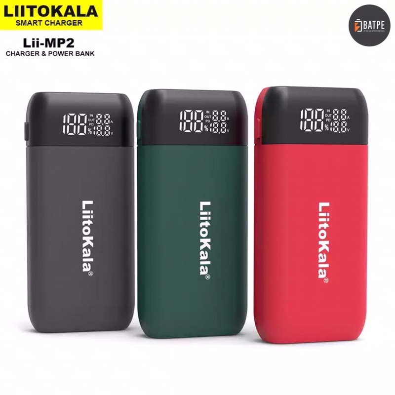 Sạc đa năng Liitokala Lii-MP2 Sạc nhanh Q.C 3.0 ( Hàng chính hãng)