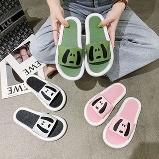 15T014-Dép đi trong nhà nam nữ siêu nhẹ đế gai cún con thời trang, cao su siêu mềm, siêu dai, siêu chống trơn trượt