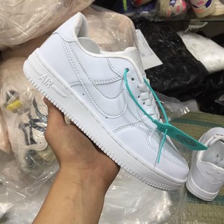 Giày thể thao nữ trắng phảy phối màu phong cách Ulzzang