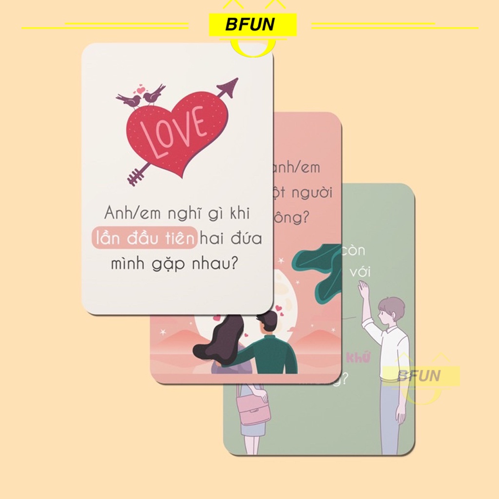 Bộ Bài Tình Yêu Thấu Hiểu Nhau LOVE AGAIN - Bài Cho Cặp Đôi Giải Quyết Mâu Thuẫn Hàn Gắn Lại Tình Cảm Cho Cặp Đôi Bfun