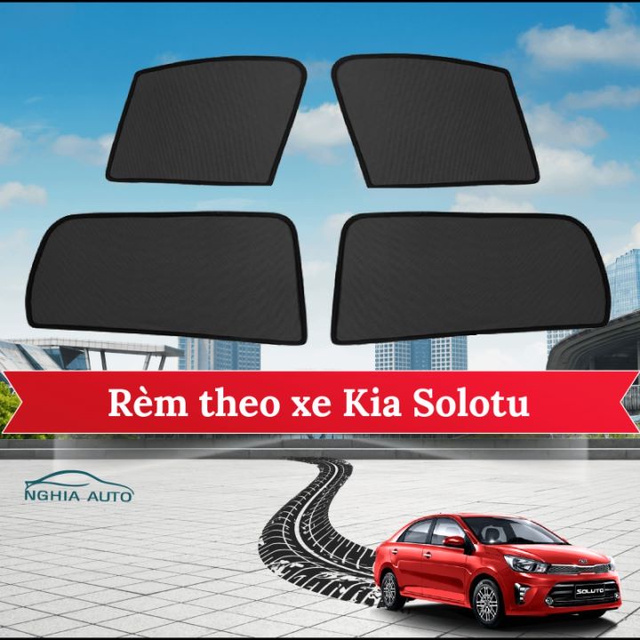 Rèm che nắng, Chắn nắng nam châm ô tô dành cho xe Kia Soluto