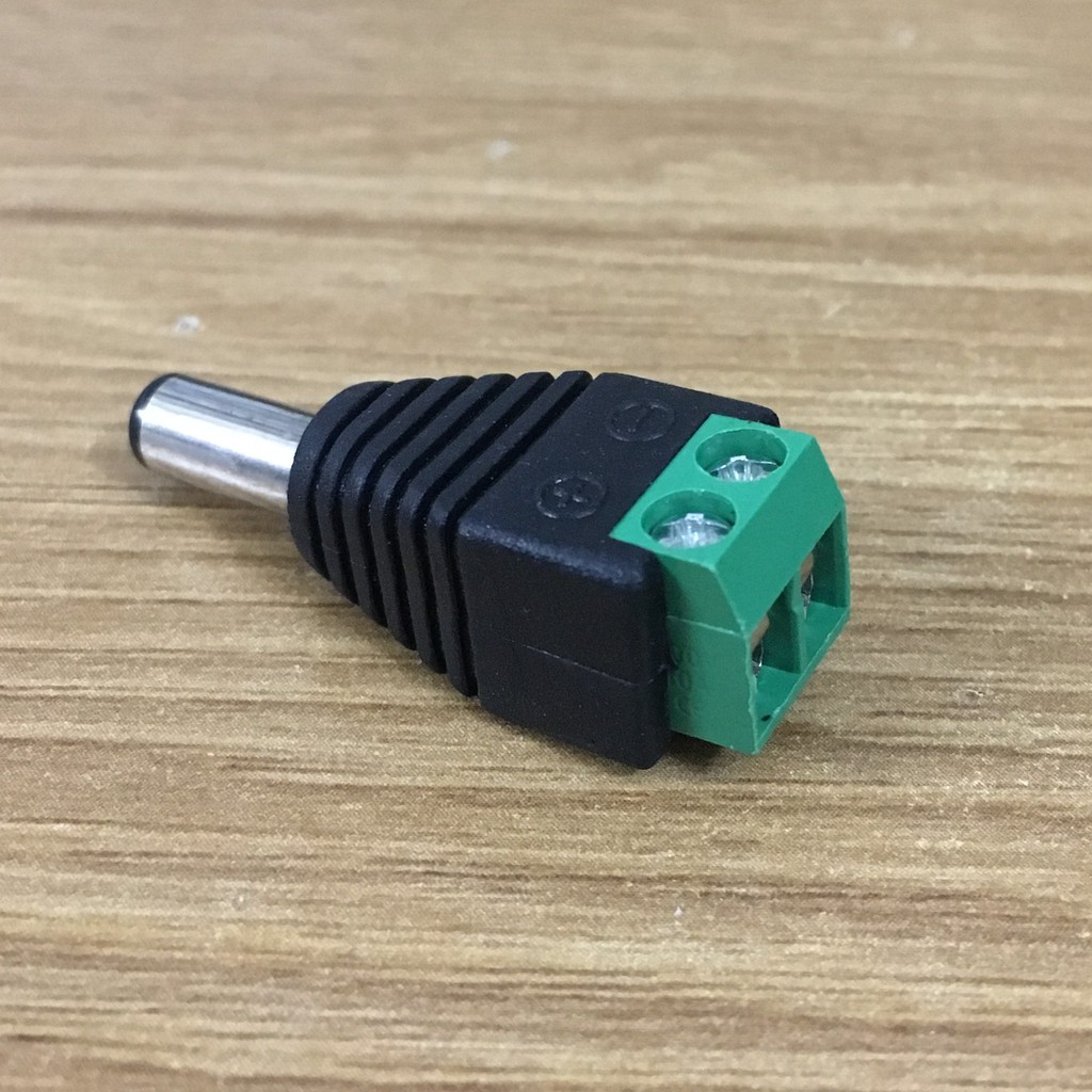 Đầu Nguồn DC Đực Dùng Vít Chuyên Dụng Cho Camera An Ninh Giám Sát, Các Thiết Bị Điện 12V-24V,... | BigBuy360 - bigbuy360.vn