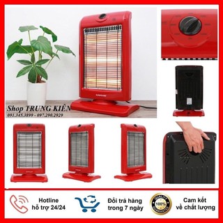 Sưởi 3 bóng SUNHOUSE SHD-7016, Quạt sưởi đèn Halogen 1200W