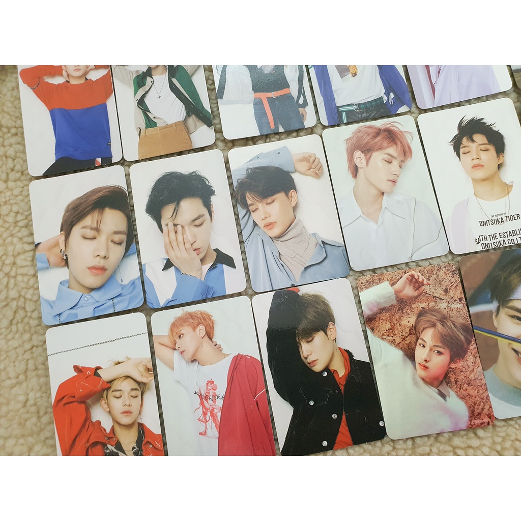 Ảnh photocard official fanparty NCT Dream Wayv NCT127 Jungwoo Doyoung Jisung Lucas Yuta Johnny fan party