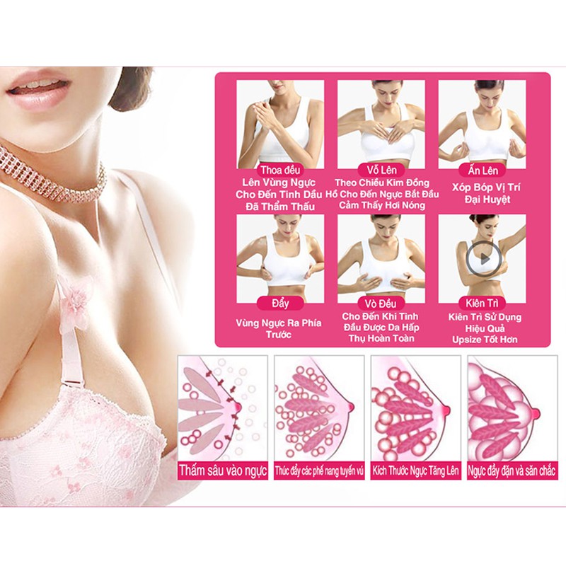 AUQUEST Kem tăng ngực nở ngực làm săn chắc vòng Natural Breast Cream Enlargement Cream | BigBuy360 - bigbuy360.vn