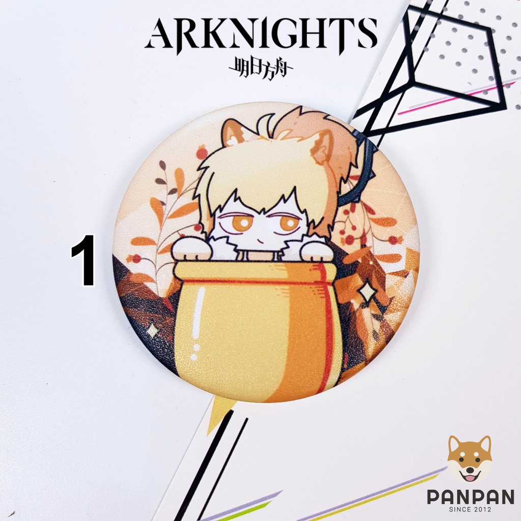 Huy Hiệu Lẻ Arknights (6CM)