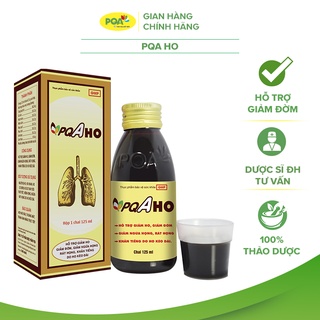Ho PQA Hỗ Trợ Giảm Đờm, Ngứa Họng, Khản Tiếng Và Tình Trạng Ho Kéo Dài Hộp 125ml