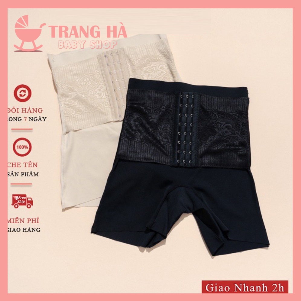 HOTQuần Gen Định Hình Nịt Bụng Giảm Mỡ Sau Sinh Không Cộm, Không Lộ Chất Liệu Su Đúc Nguyên Khối