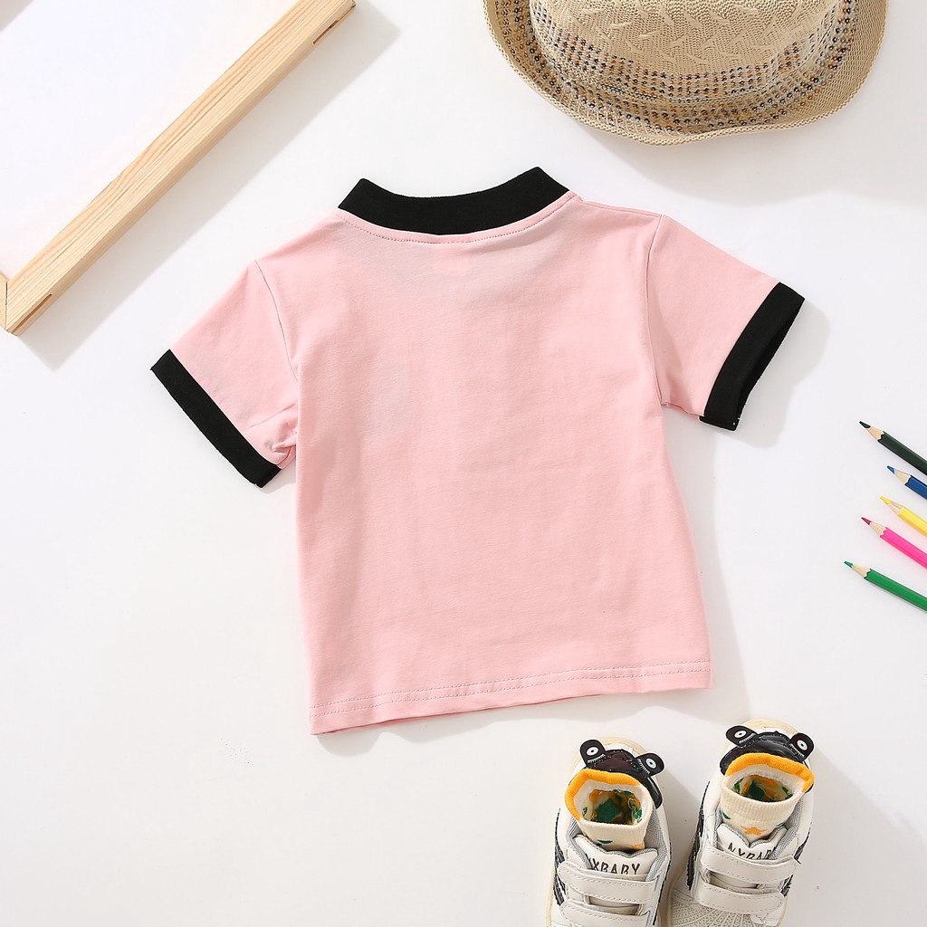 Set áo thun ngắn tay họa tiết khủng long + quần short denim phong cách mùa hè cho bé trai 0-5 tuổi