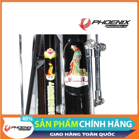 XE ĐẠP PHƯỢNG HOÀNG NỮ CỔ PHANH ĐŨA