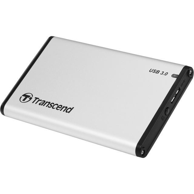 Box ổ cứng Transcend 2.5 inch USB 3.1 StoreJet 25S3 TS0GSJ25S3 - Hàng Chính Hãng