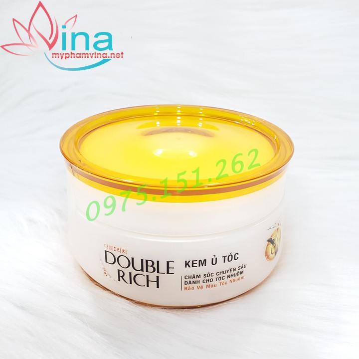 Kem ủ Double Rich chăm sóc cho tóc nhuộm 150g