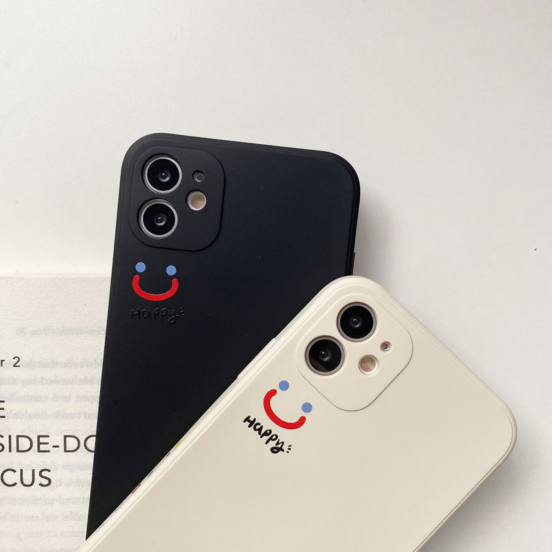 Ốp Điện Thoại Silicon Họa Tiết Mặt Cười Thời Trang Cho Iphone 12 / 12 Pro Max / 11 / X / Xs Max / Xr / 7 / 8 Plus | BigBuy360 - bigbuy360.vn