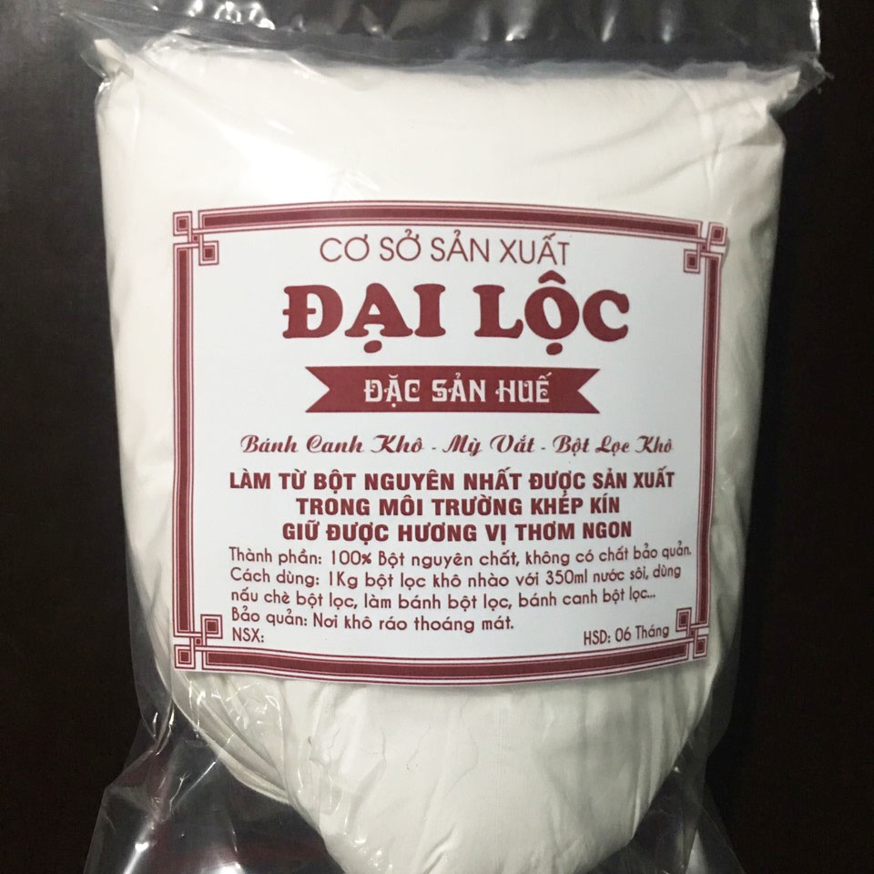 Bột lọc  Huế sấy khô như hình 1kg - Đặc sản Huế