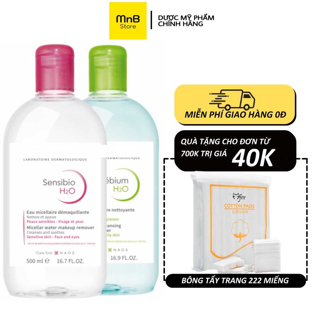 [Mã COSDAY giảm 8% đơn 150K] Nước Tẩy Trang Bio Pháp 500ml - MnB Store