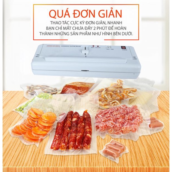 Máy Hút Chân Không Gia Đình - Máy Hút Chân Không Gia Đình Không Kén Túi DZ 300A - Bảo Hành 12 Tháng