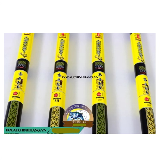 ..Cần câu đơn cần câu tay GW 8H 3m6 4m5 5m4 6m3