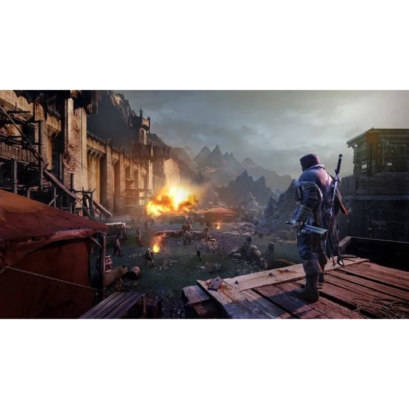 Đĩa Game PS4 : Middle earth Shadow of War Likenew