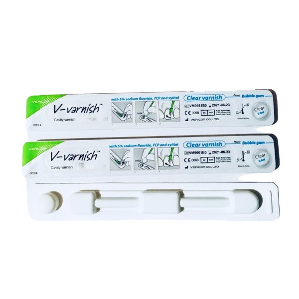 Gel bôi vecni flour chống sâu răng V-Varnish Hàn Quốc- Hàng chính hãng Vericom