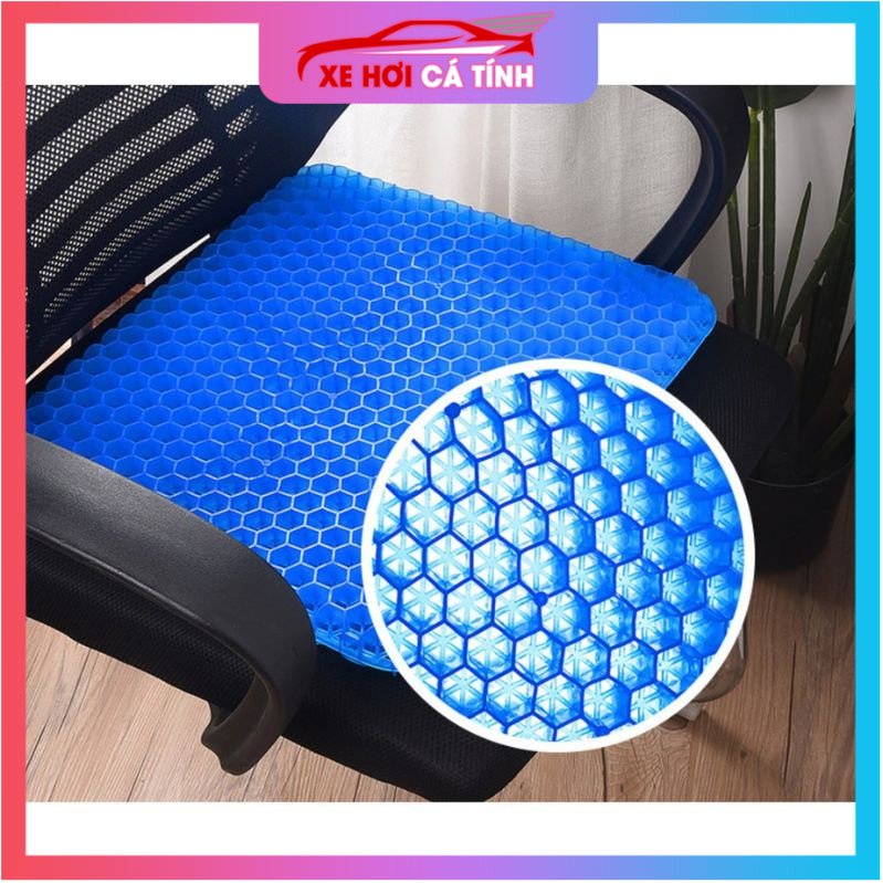Đệm ngồi 2 lớp 3D thoáng khí MAGIC CUSHION - Nệm ngồi ghế văn phòng, ô tô