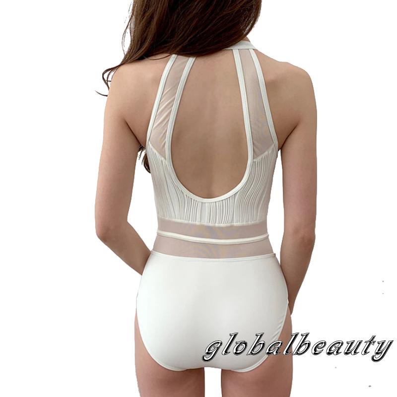 Đồ Bơi Liền Thân Cổ Yếm Hở Lưng Có Mút Đệm Quyến Rũ Cho Nữ | BigBuy360 - bigbuy360.vn