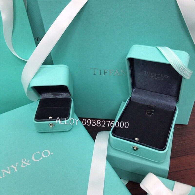 Hộp nhẫn tiffany&co kèm chứng chỉ