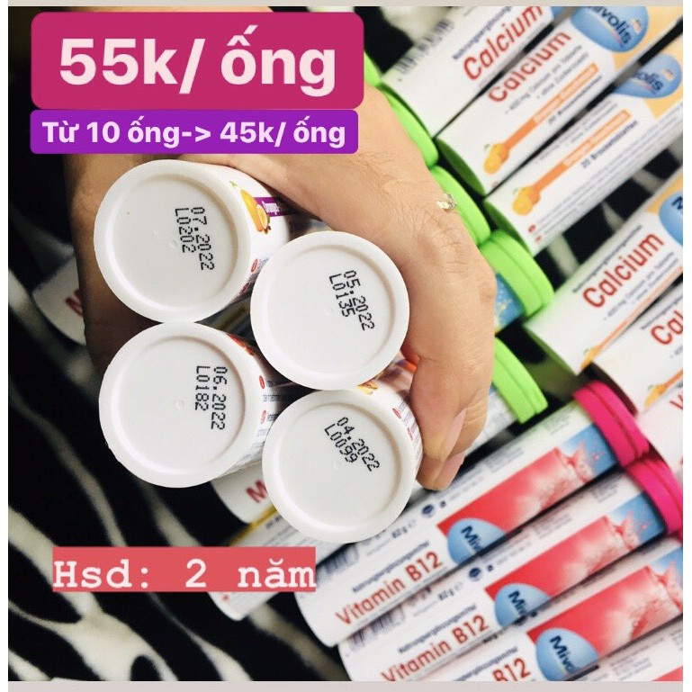 Hàng Đức- viên sủi bổ sung vitamin cho cơ thể Mivolis (7 loại) | BigBuy360 - bigbuy360.vn