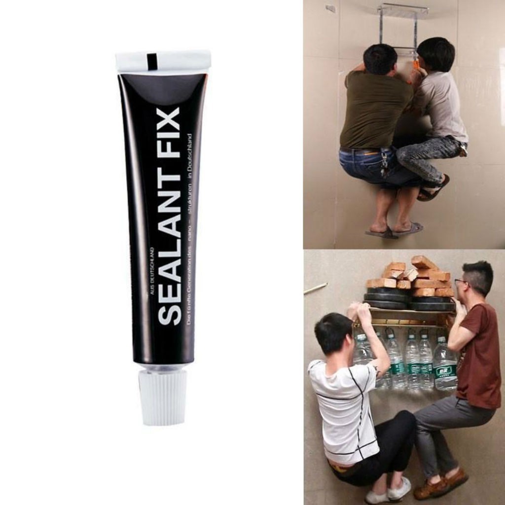 Keo Dán Tường Siêu Dính Sealan fix 6 ML - Keo dán kim loại đa năng dán mọi bề mặt  Tường, Gạch, Kính