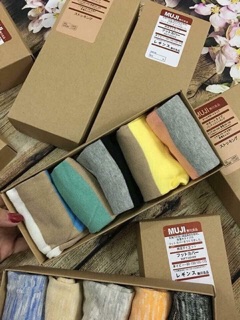 Tất hộp Muji