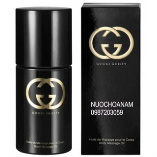 💎💎💎Nước Hoa Nam GUCCI GULITY 100ML TRỤ TRÒN ĐEN NẮP HÍT CAO CẤP