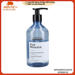 [L'OREAL_CHÍNH HÃNG] NEW 2022 Dầu gội chăm sóc da đầu bị dầu Pure Resource Citramine L'oreal 500ml