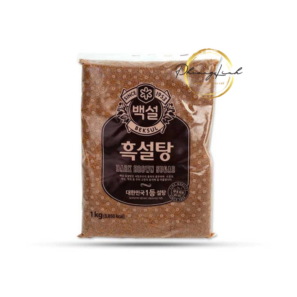 [Mã GROSALEHOT giảm 8% đơn 250K] Đường đen hàn quốc Beksul Gói 1kg Hàng Chuẩn 100%