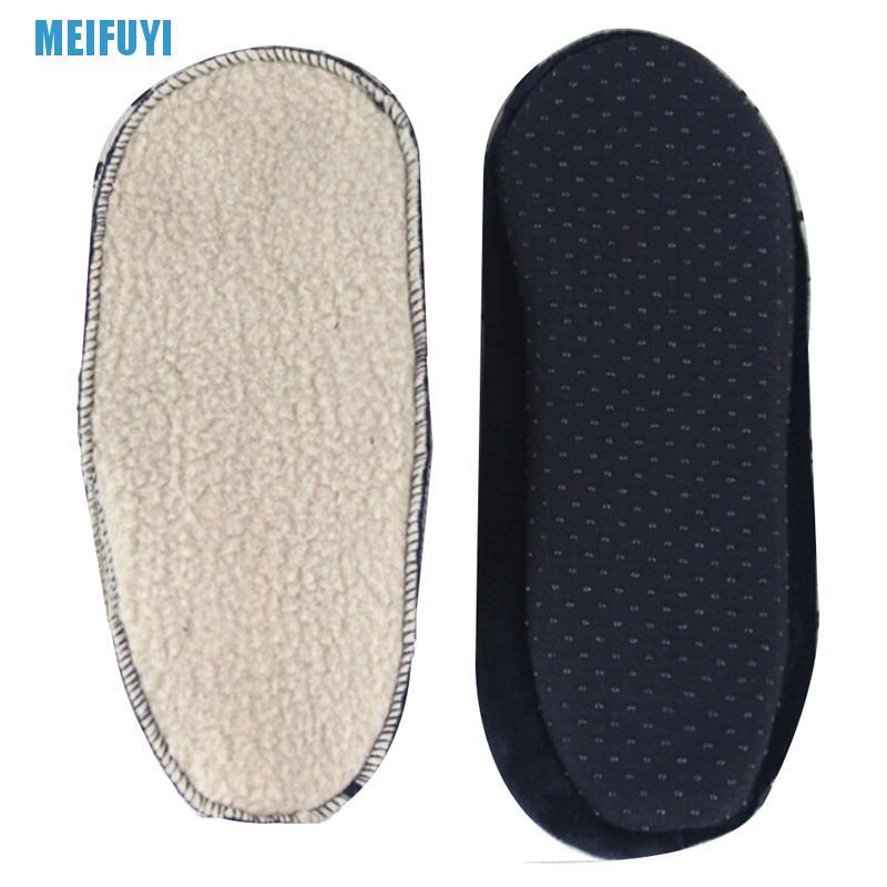 Vớ lông cừu 439v dày mềm mại giữ ấm chống trượt thời trang mùa đông cho nam