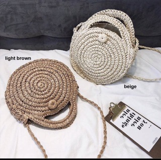 Túi cói ( giỏ cói đi biển) 109k