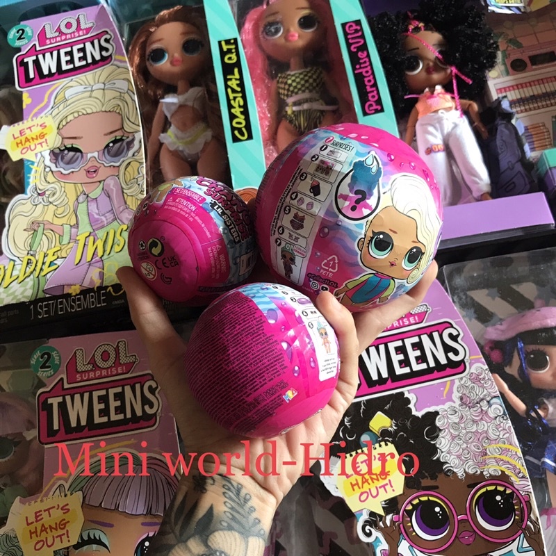 Link nhiều mẫu búp bê L.O.L. Surprise Reveal LOL OMG O.M.G Tweens Series 2 Fashion Doll chính hãng trứng búp bê bất ngờ