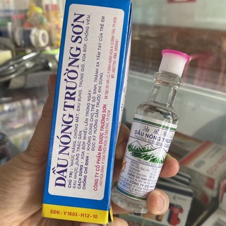 (lẻ giá sỉ hsd 5/23) dầu nóng Trường Sơn chai 10ml