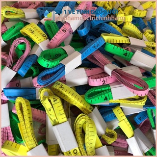 Thước Dây Đo Vòng Eo – Thước May Đo Cơ Thể Dài 150cm – Mềm, Co Giãn, Dễ Cuộn Gọn