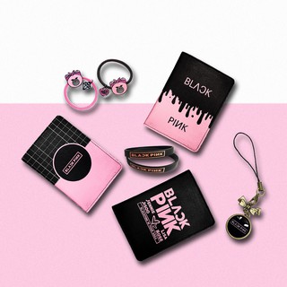 Bóp, ví bọc hộ chiếu Black & Pink style