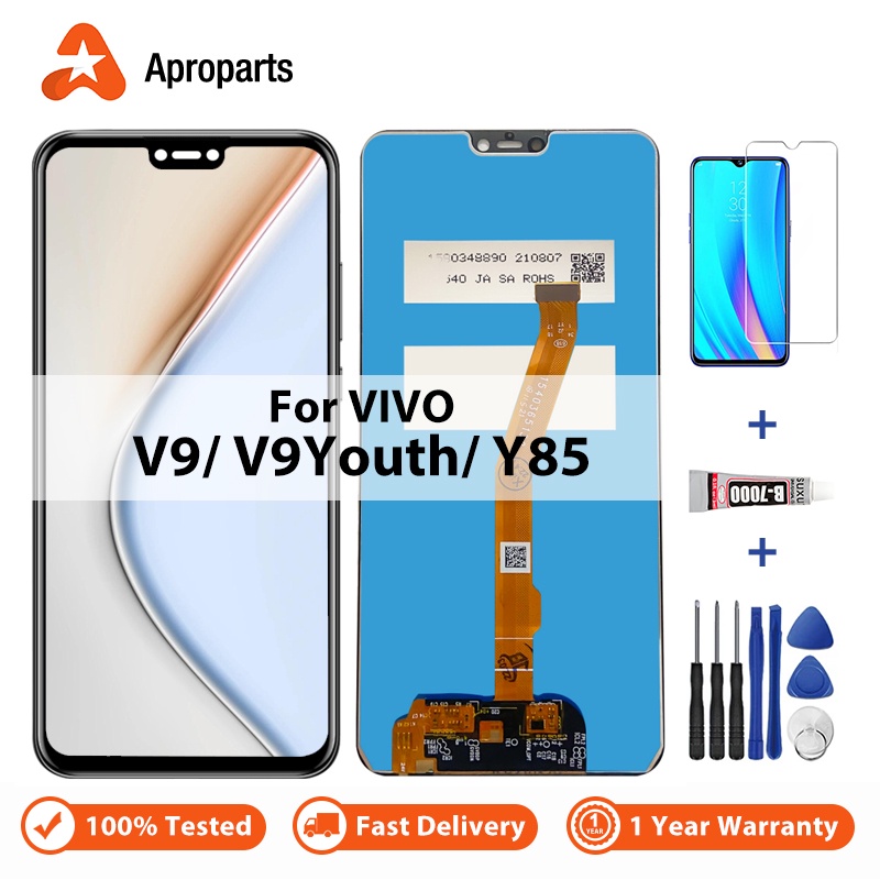 Màn Hình LCD Cho VIVO V9 / V9 Youth / Y85 1727 1726 Màn Hình Bộ Số Hóa Cảm Ứng Thay Thế