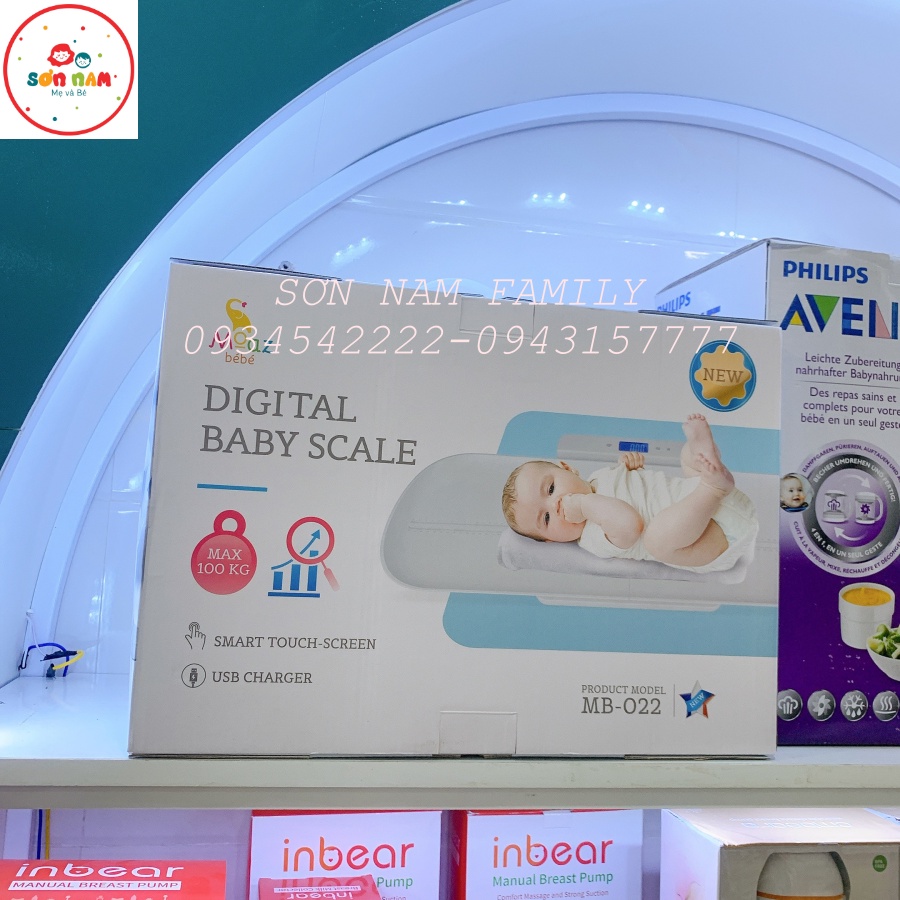 Cân Điện Tử Thông Minh MOAZBEBE MB022 - HÀNG CHÍNH HÃNG