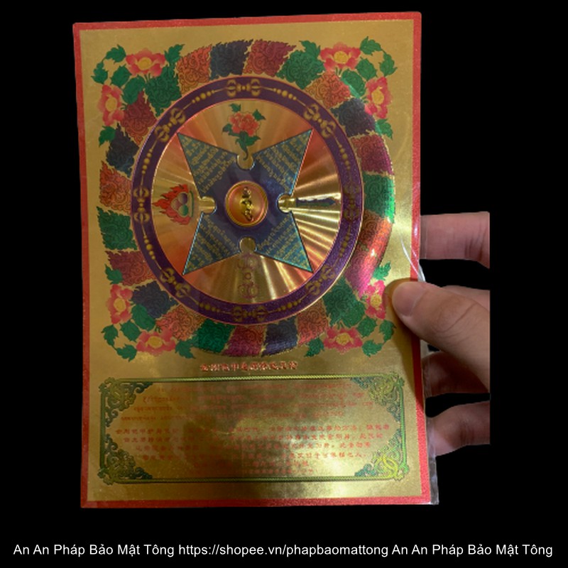 Miếng dán Hộ Luân Kim Cang giáp (Kim Cang Giáp Phẫn Nộ Liên Hoa Sinh) | BigBuy360 - bigbuy360.vn