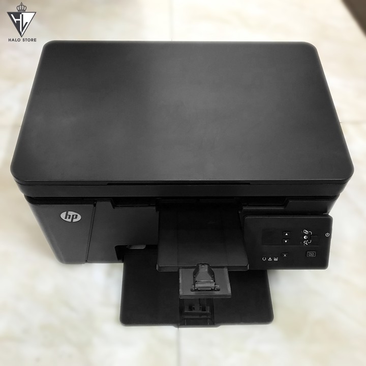 Máy in cũ đa chức năng HP Laserjet M125A in, photo, scan + tặng kèm hộp mực , dây nguồn , dây kết nối máy tính