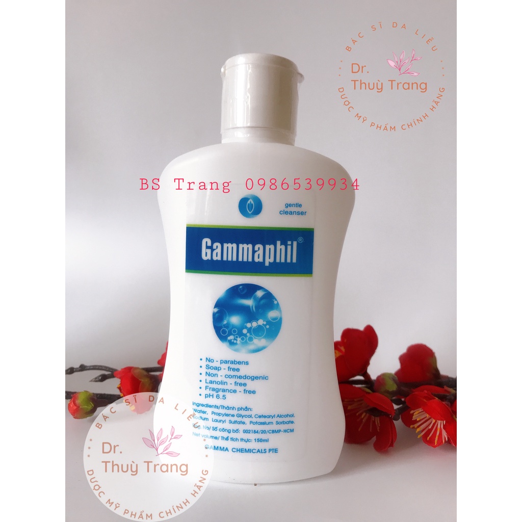 Sữa tắm Gammaphil 125ml - 150ml - 500ml sữa tắm dịu nhẹ cho trẻ em, người da khô, CDCĐ