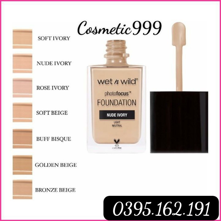 auth100% kem nền wet n wild photo focus foundation-cosmetic999