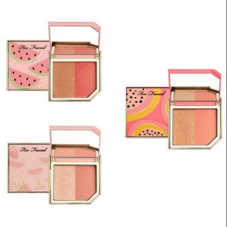 PHẤN MÁ ĐÔI KÈM HIGHLIGHT TOO FACED TUTTI FRUTTI FRUIT COCKTAIL BLUSH
