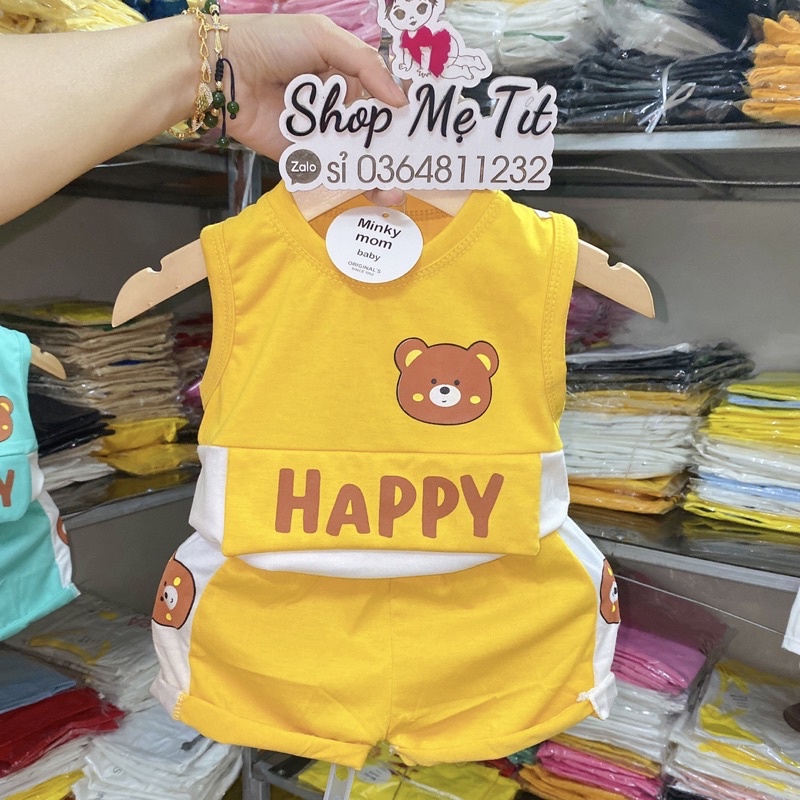 [ẢNH THẬT] Bộ Gấu Happy Đáng Yêu