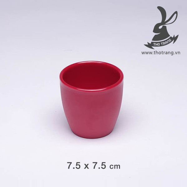 [Mẫu Mới]Ly Lùn Uống Nước Đủ Màu Melamine Nhám Rớt Không Bể 200ml Thái Lan