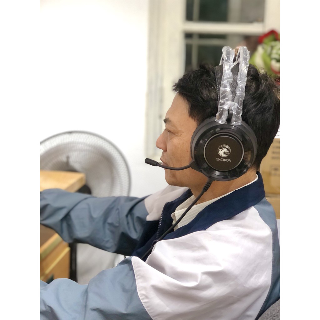 [Bh 24 tháng_Game_LED RGB] Tai nghe chụp tai Edra 410 Pro 🍄🌳🍒 Chơi game, dùng được cho điện thoại, nghe nhạc có mic | BigBuy360 - bigbuy360.vn